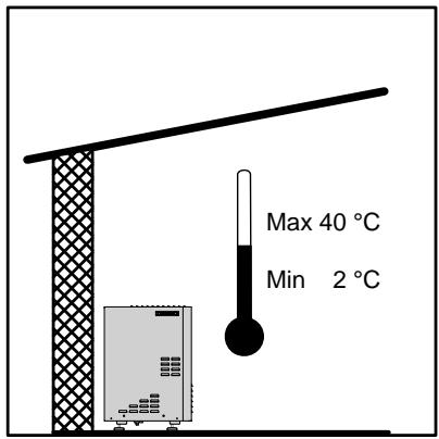 NILFISK SOLAR BOOSTER E - Conditions de température - 1