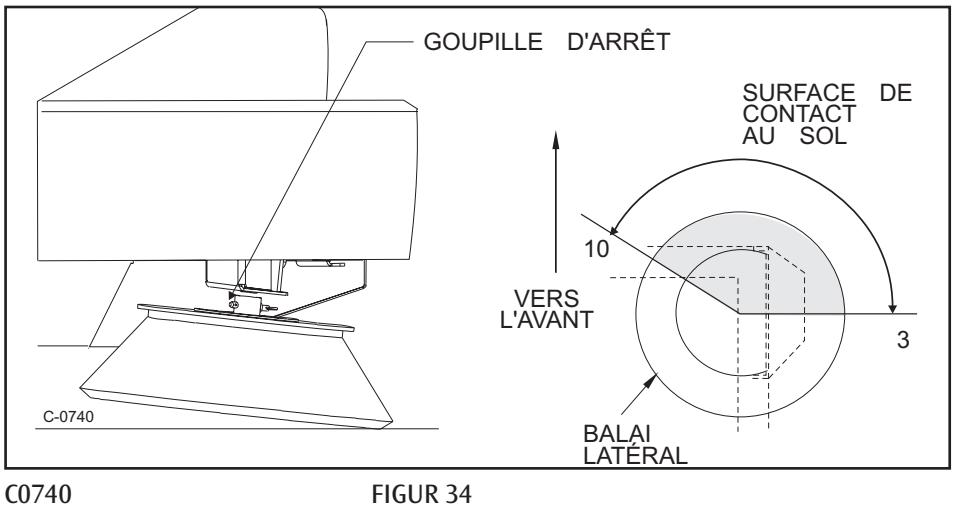 NILFISK 6150 - Réglage du niveau du BALAI principal - 1