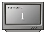 PEEKTON PK 6750 - Fonction SOUS-TITRE - 2