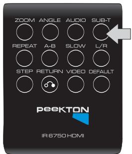 PEEKTON PK 6750 - Fonction SOUS-TITRE - 1