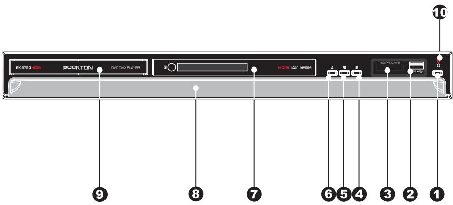 PEEKTON PK 6750 - Façade avant - 1