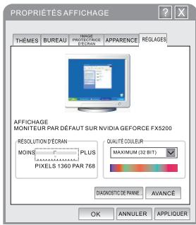 PEEKTON 19LC101R - Réglage de votre logiciel PC (Sur Windows XP) - 1