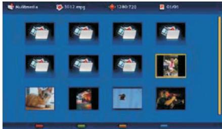 PEEKTON 22LC179HD - > Parcourir des fichiers video - 1