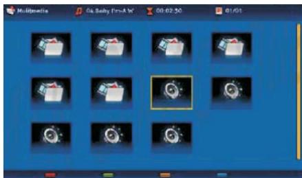 PEEKTON 22LC179HD - > Parcourir des fichiers audio - 2