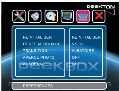 PEEKTON MINIPEEK 259 - 5.PAGE PREFERENCES - 1
