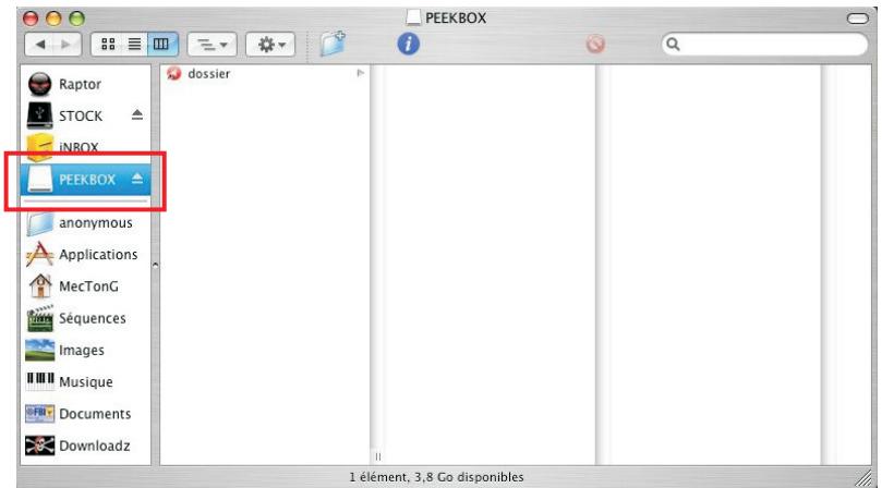PEEKTON MINIPEEK 259 - Sous Mac OS X - 1