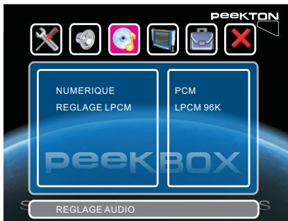 PEEKTON MINIPEEK 259 - REGLAGE AUDIO (second page) - 1
