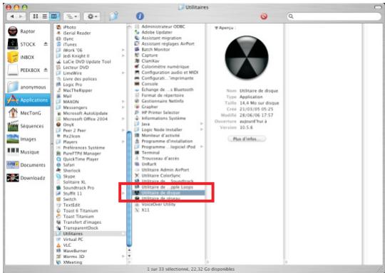 PEEKTON MINIPEEK 259 - Sous Mac OS X (suite) - 1