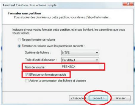 PEEKTON MINIPEEK 259 - Sous Windows XP, 2000, VISTA (suite) - 2