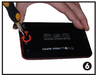 PEEKTON MINIPEEK 288 - Installation du disque dur - 2