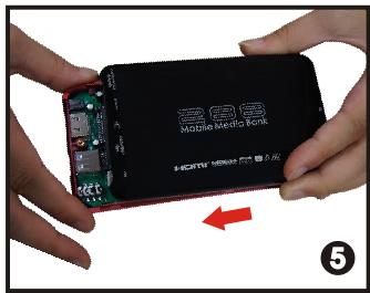 PEEKTON MINIPEEK 288 - Installation du disque dur - 1