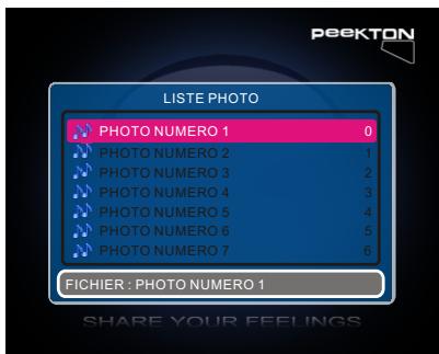PEEKTON MINIPEEK 288 - Menu PHOTO - 1