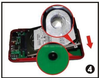 PEEKTON MINIPEEK 288 - Installation du disque dur - 4