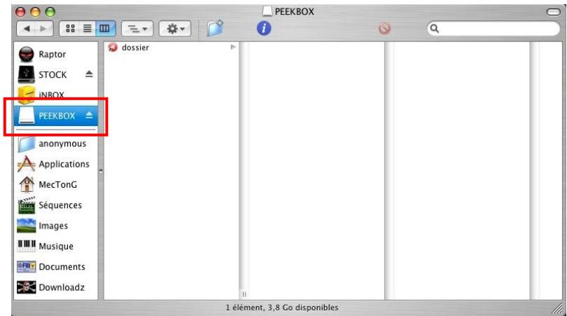 PEEKTON PEEKBOX 264 HD - Sous mac OS x - 1