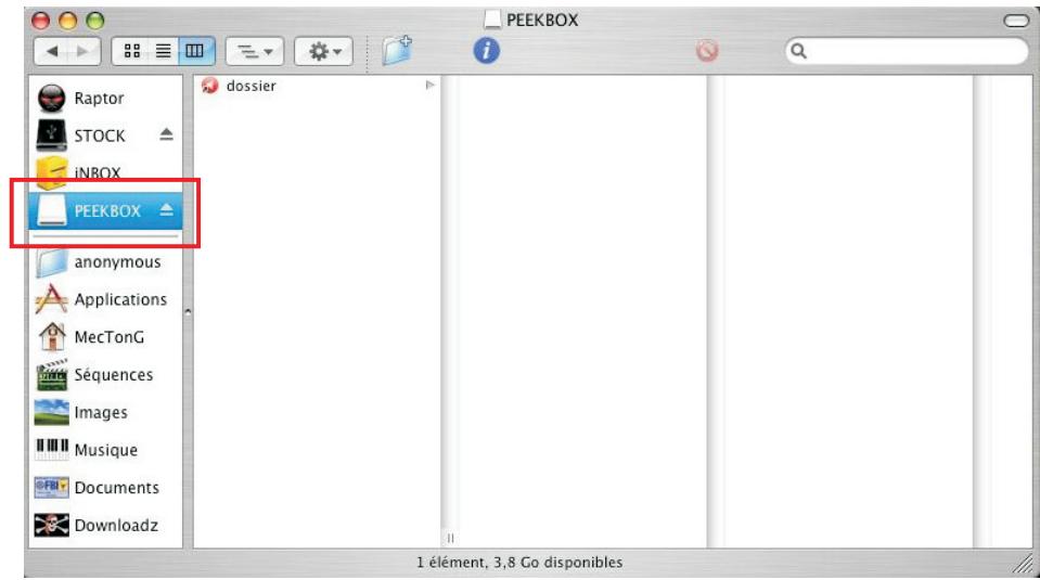 PEEKTON PEEKBOX 40 - Sous Mac OS X - 1