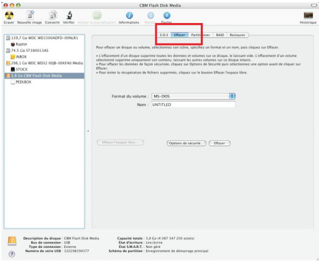 PEEKTON PEEKBOX 40 - Sous Mac OS X (suite) - 1