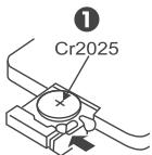 PEEKTON PK 1211 TNT - Mise en place des piles - 1