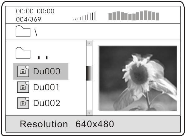PEEKTON PK 6004 - Affichage des photos - 1