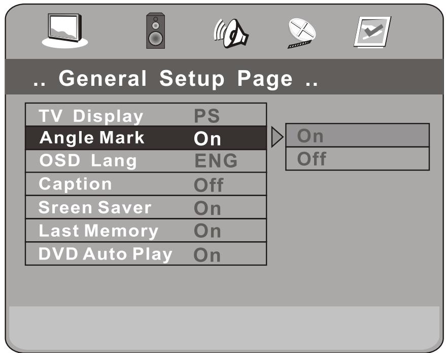 PEEKTON PK 6004 - Configuration des menus - 3