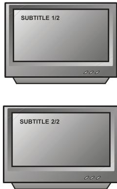 PEEKTON PK 6024 - Fonction Sous-titres - 2