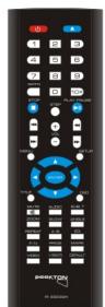 PEEKTON PK 6024 - Utilisation de la télécommande - 3