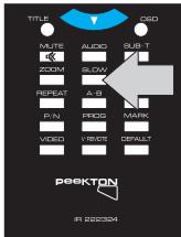 PEEKTON PK 6024 - Fonction Ralenti (SLOW) - 1