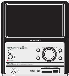 PEEKTON PK 8700 - Utilisation de la télécommande - 1