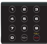 PEEKTON PK 8700 - Rappel d'une station radio mémorisée - 1