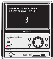 PEEKTON PK 8700 - Affichage des informations (OSD) - 3