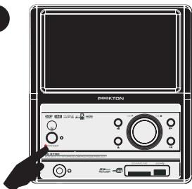 PEEKTON PK 8700 - Lecture d'un CD / DVD - 1