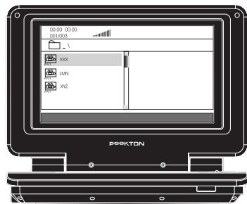 PEEKTON PK 9005 - Lecture d'un DVD - 10