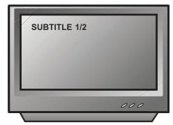 PEEKTON PK 9005 - Fonction SOUS-TITRES - 2