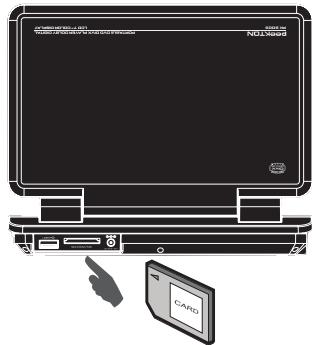 PEEKTON PK 9005 - Lecture d'une Clé USB / Carte SD, MMC, MS - 4