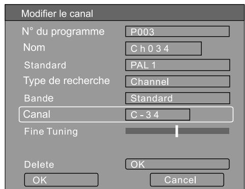 PEEKTON PK 9910 - D) Modifier Canal - 1