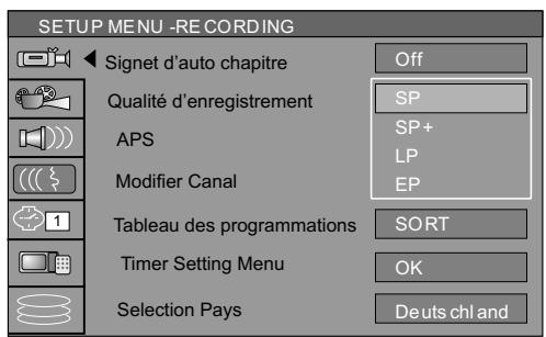 PEEKTON PK 9910 - B) Qualité de l'enregistrement - 1