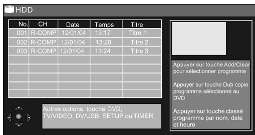 PEEKTON PK 9910 - Enregistrement du HDD vers le DVD - 1