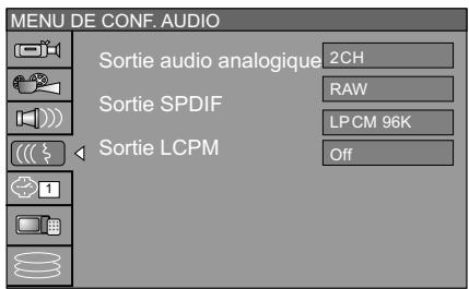 PEEKTON PK 9910 - Menu Setup Audio - 1