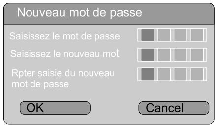 PEEKTON PK 9910 - Changement du mot de passer - 1