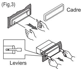 PEEKTON PK M 950 - MONTAGE - PAR L'AVANT (EMPLACEMENT DIN) - 3