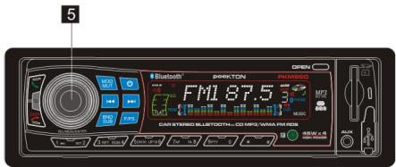 PEEKTON PK M 950 - VOLUME/SEL - 1