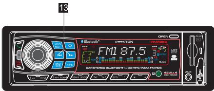 PEEKTON PK M 950 - Réglage Manuelle ou Automatique des stations - 1