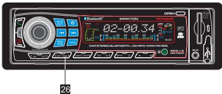 PEEKTON PK M 950 - Lecture des pistes en mode aléatoire - 1