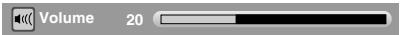 FUNAI LT6-M22WB - Pour ajuster le volume - 1