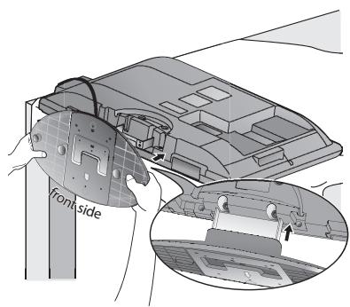 FUNAI LT6-M32BB - Fixation du support - 2