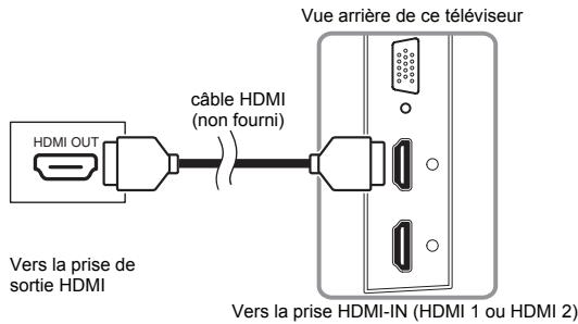 FUNAI LT6-M32BB - Branchement HDMI - 1