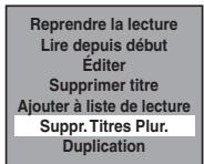 FUNAI TD6D-D4413DB - Effacement des Titres Sélectionnés - 2