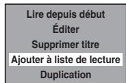FUNAI TD6D-D4413DB - Ajout de titres à une Playlist - 3
