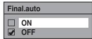 FUNAI TD6D-D4413DB - Finalisation Automatique - 3