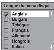 FUNAI TD6D-D4413DB - ③ Langue du menu disque (Par défaut: Anglais) (DVD uniquement) - 1