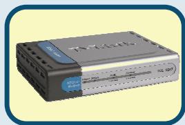 D-LINK DSL-320T - Vérification du contenu de l'emballage - 1
